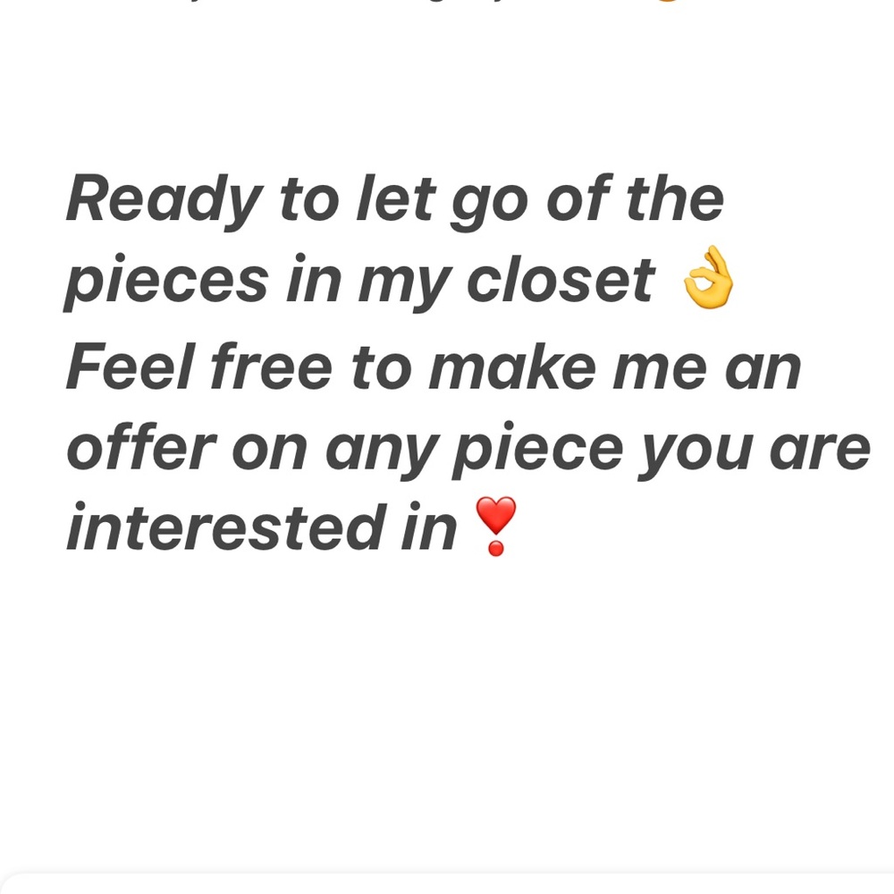 Make an offer❣️